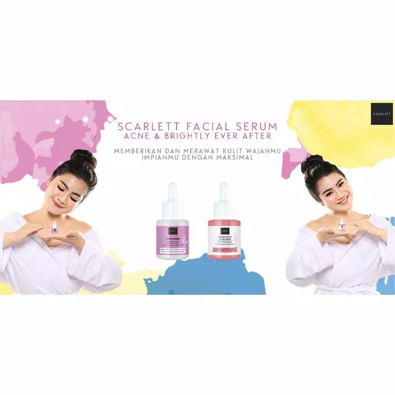 SCARLETT SERUM TO GLOW MINI SERIES || SCARLETT WHITENING