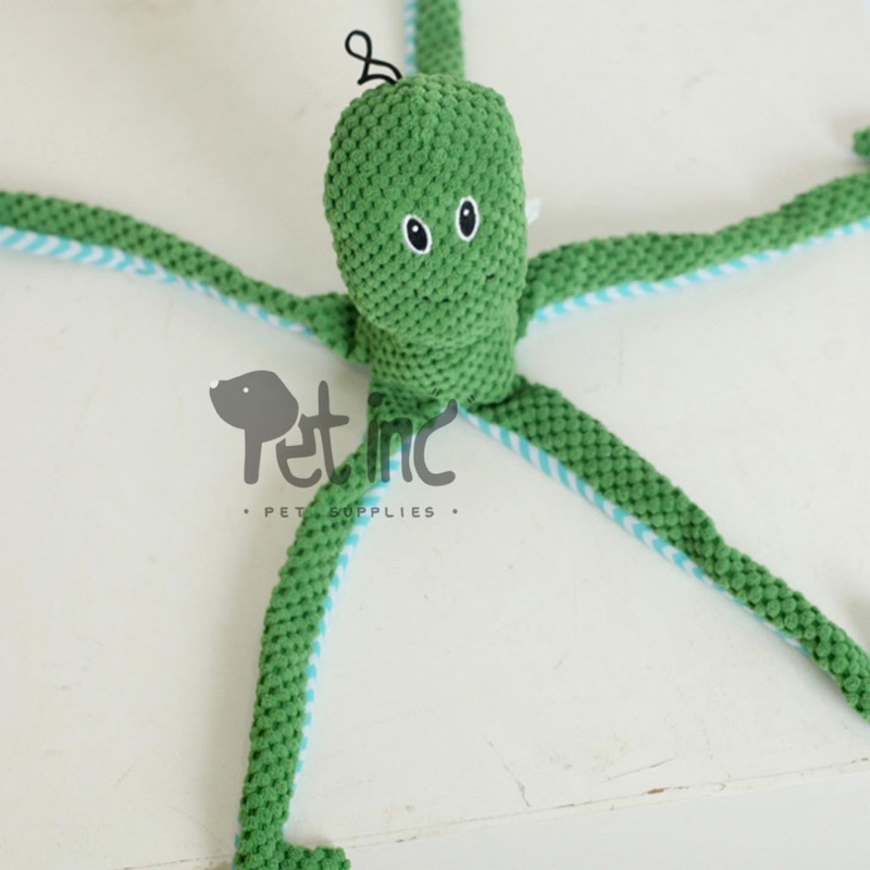 Premium Mr octopus long leg squeaky and rusling toy ( big size)