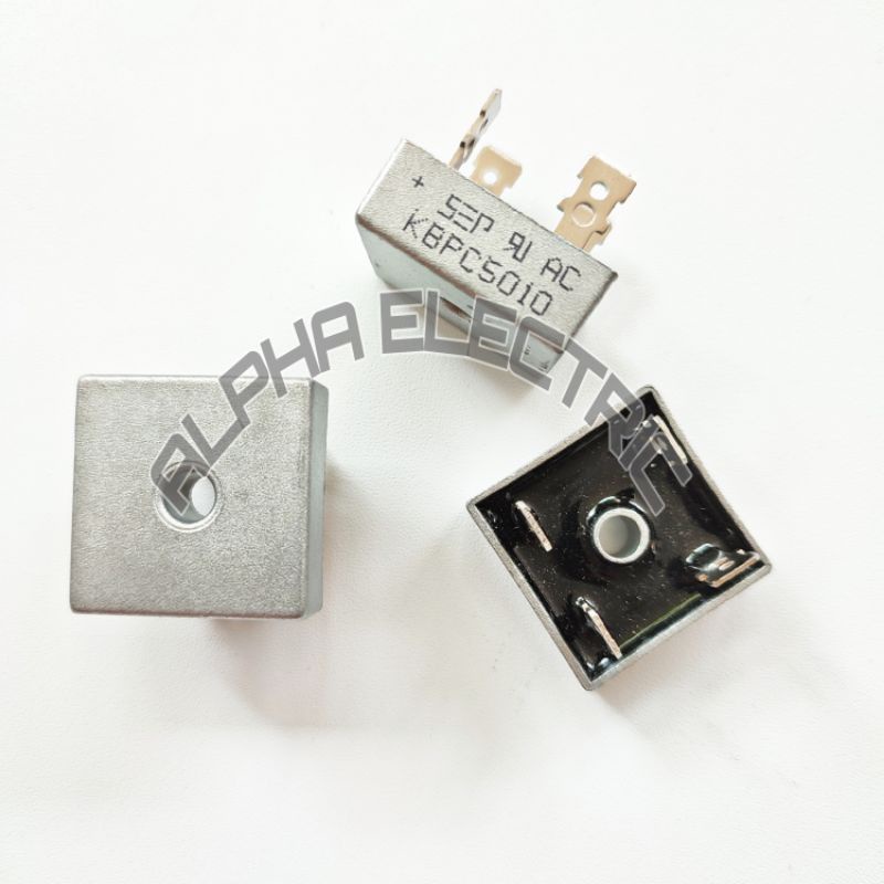 DIODA KIPROK BRIDGE 50A 50 AMPERE BESI SEP KBPC 5010/ DIODA BRIDGE 50A BESI SEP MIC ORIGINAL