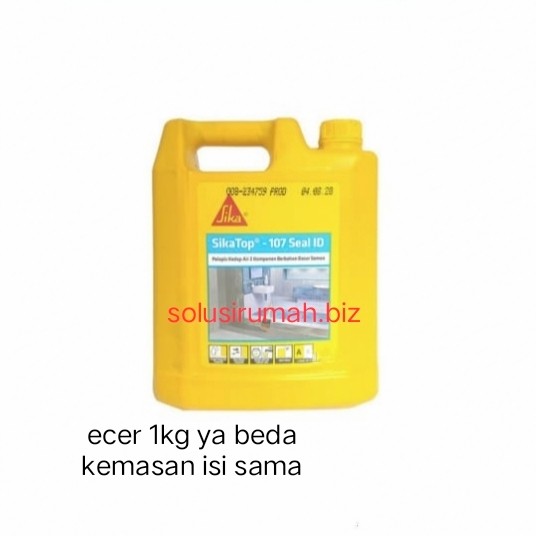 sika top 107 cairan saja 1kg ecer repacking sikatop anti bocor waterproof 1 kg