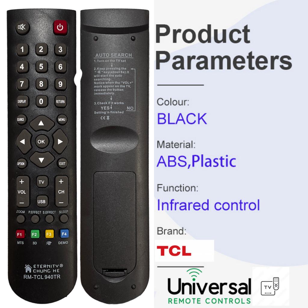 REMOTE TV TCL LED MULTI UNIVERSAL ED940 UNVERSAL DUS