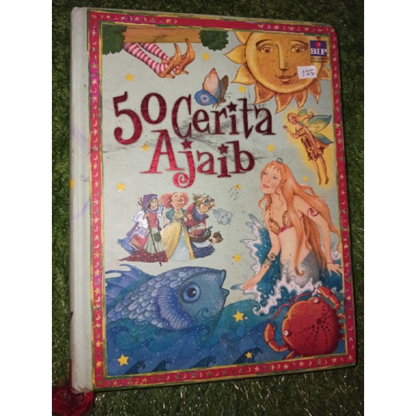 Buku cerita anak - hardvover -  50 CERITA AJAIB (preloved)