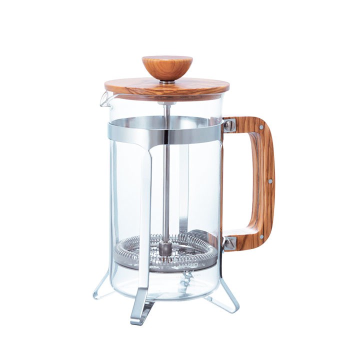 Hario - French Press Wood 4 Cups CPSW-4-OV-3