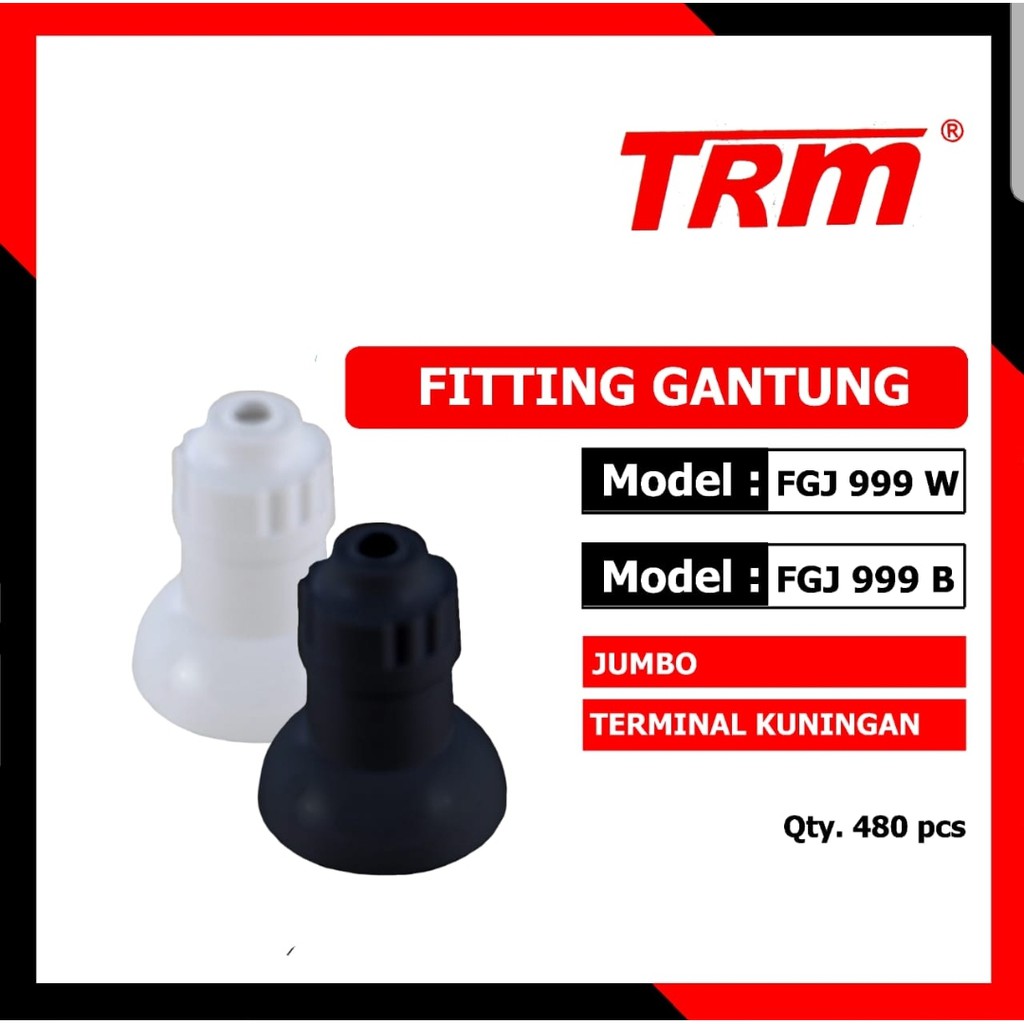 TRM FGJ-999 JUMBO E27 Fiting Lampu Gantung Ukuran Jumbo D6cm x T7cm