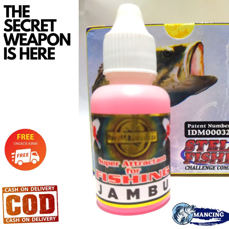 Essen Pancing Aroma Jambu Stella 30ml special ikan mas patin bawal