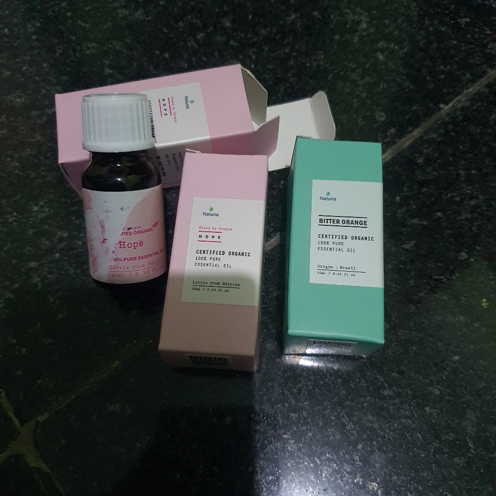 Natuna Bitter Orange Essential Oil Diffuser Humidifier Minyak Esensial Air Purifier Aromatherapy Oil