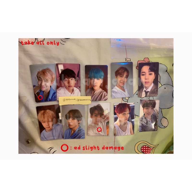photocard bts her L complete fullset jimin taehyung