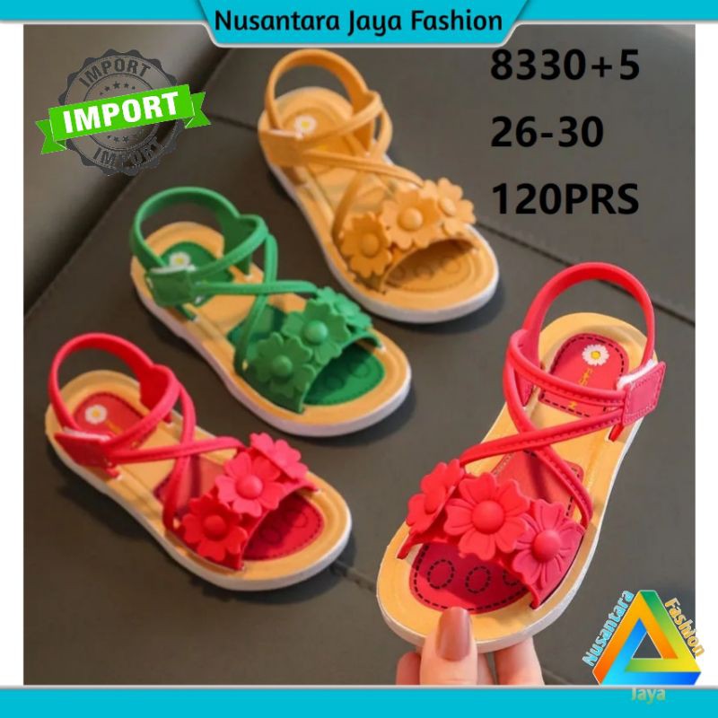 6.6 COD Sandal Anak Perempuan Import 2022 - Sandal Anak Tali belakang