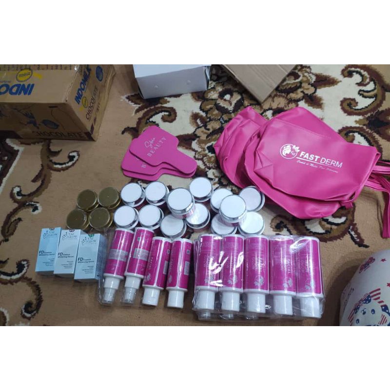 [COD] FAST DERM DOUBLE GLOW FORTE SKINCARE BPOM / UNTUK KULIT WAJAH SUSAH CERAH