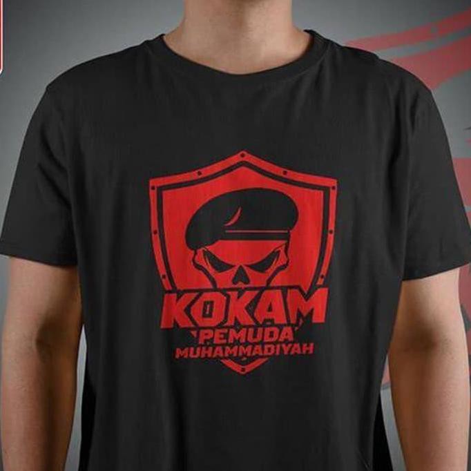 A137 Kaos Baju Combed 30S Distro Kokam Pemuda Muhammadiyah Pakaian Fashion Pria Wanita Sablon Polos