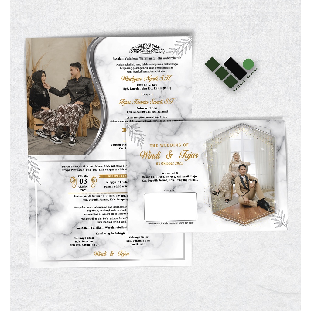 Cetak Undangan Pernikahan Murah / Undangan Full warna Undangan pernikahan Full kartu rustic wedding 
