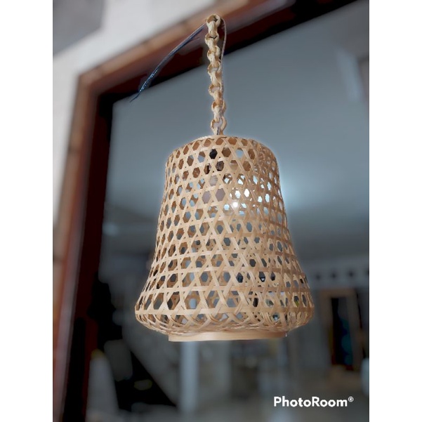 Bells lampshade -lampu gantung hias- lampu bambu