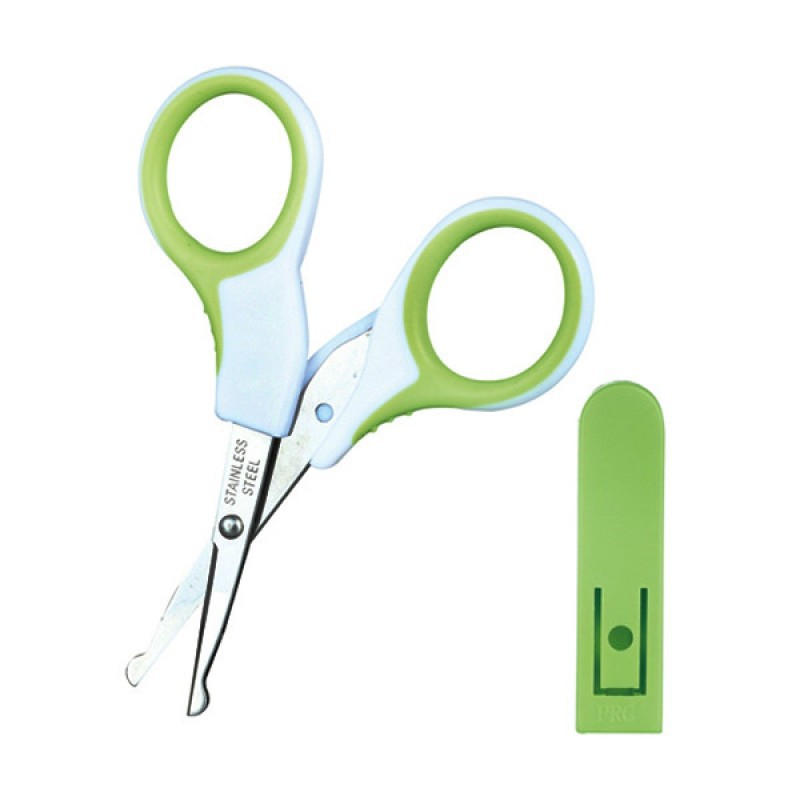 Kidsme Soft Grip Safety Scissors and Cover Gunting Kuku Bayi