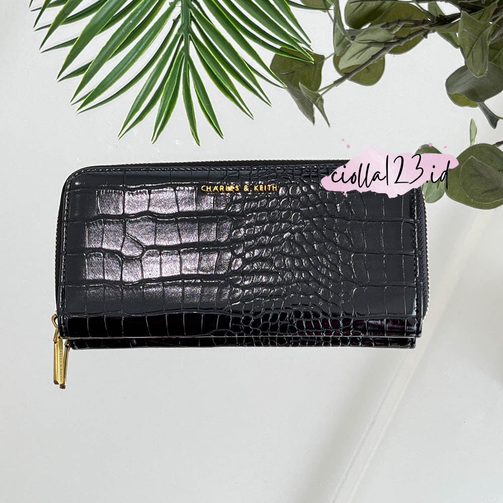 LONG WALLET PRINTED CROCO - DOMPET PANJANG WANITA #CK009