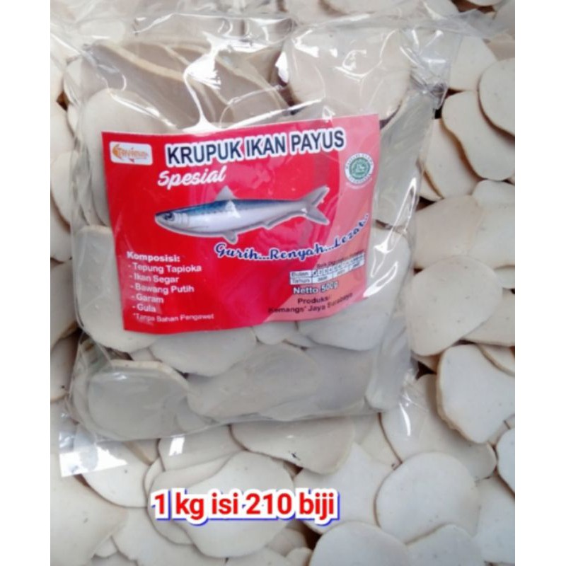 

kerupuk ikan payus aseli