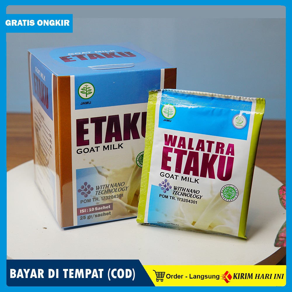 

Walatra Etaku Susu Kambing Etawa 100% Asli With Nano Technology