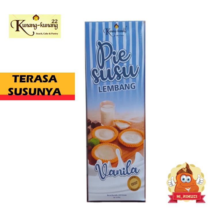 

PIE SUSU LEMBANG (VANILLA)