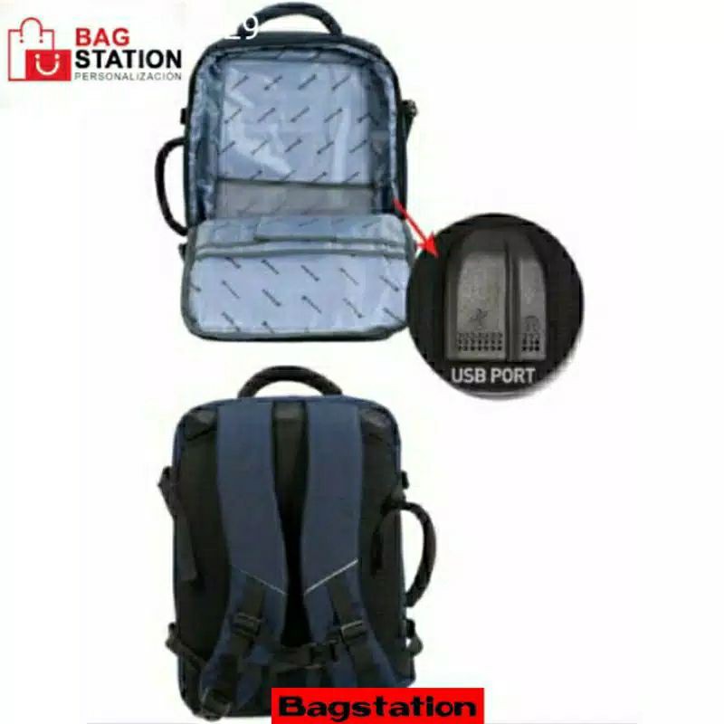 TAS RANSEL LAPTOP BACKPACK PRESIDENT USB PORT ORIGINAL TAS SEKOLAH TAS KULIAH TAS KERJA TAS TRAVEL