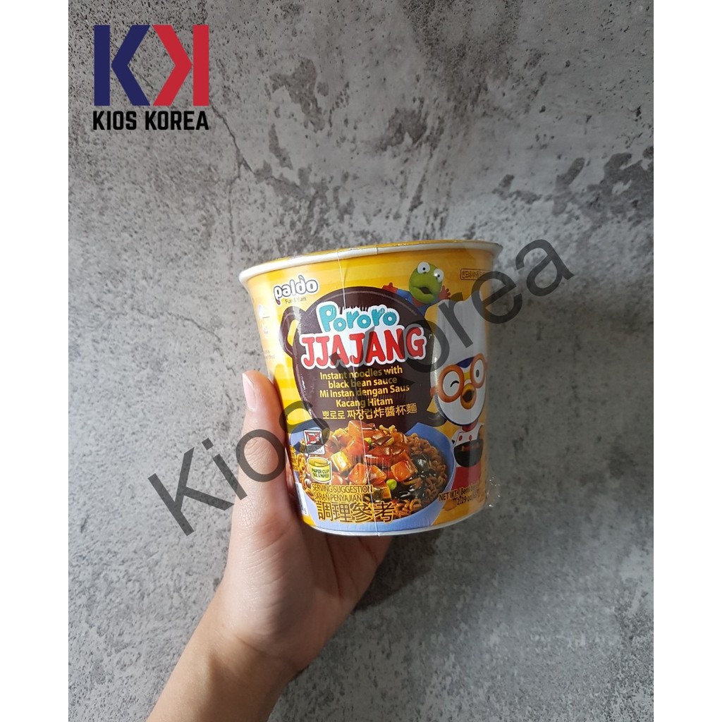 Pororo Noodle Korean Ramyeon Pororo Jjajang myeon - PALDO Pororo [READY STOCK] BEST SELLER