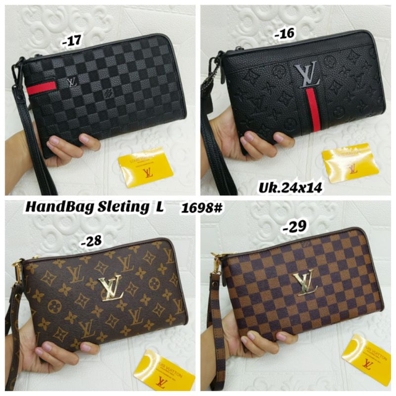 Handbag Seleting L Wanita Import / Cluthbag Banyak Slot Card