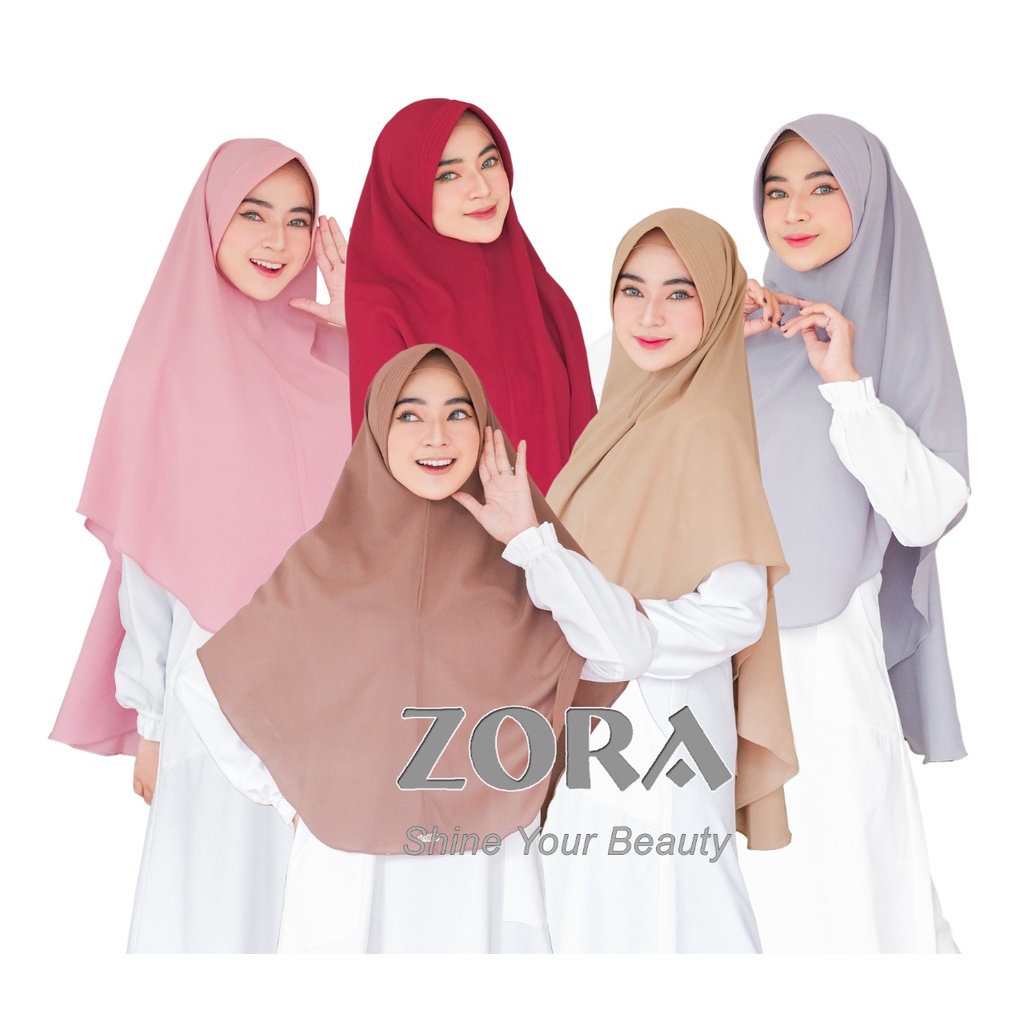 ZORA - Izy Bergo Ped - Hijab Instan - Kerudung Instan - Jilbab