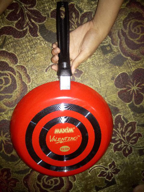 Wajan Frypan Teflon 24 Cm Maxim Valentino