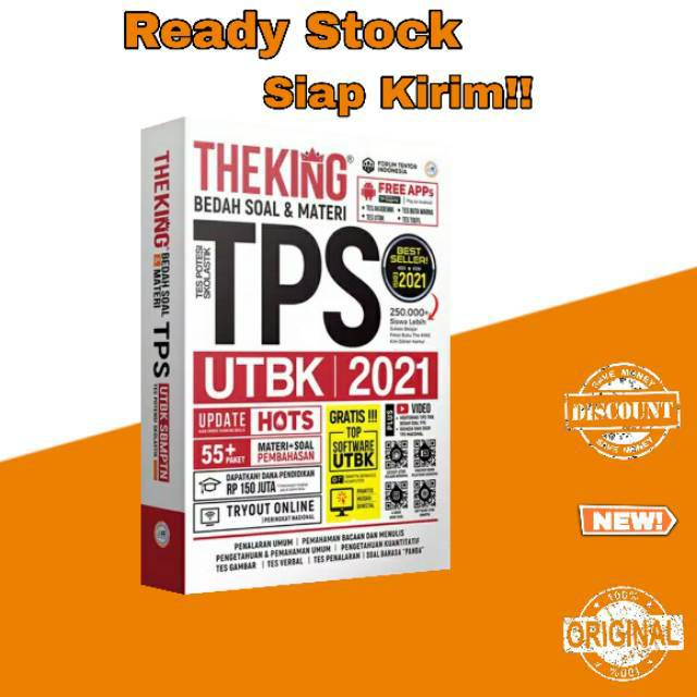 TPS UTBK 2021 : THE KING BEDAH SOAL & MATERI TPS UTBK 2021 SBMPTN