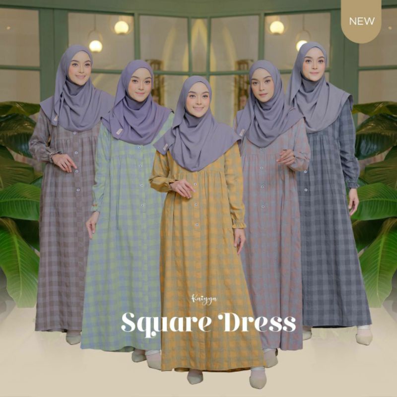 SQUARE DRESS KATUN BY KAIYYA