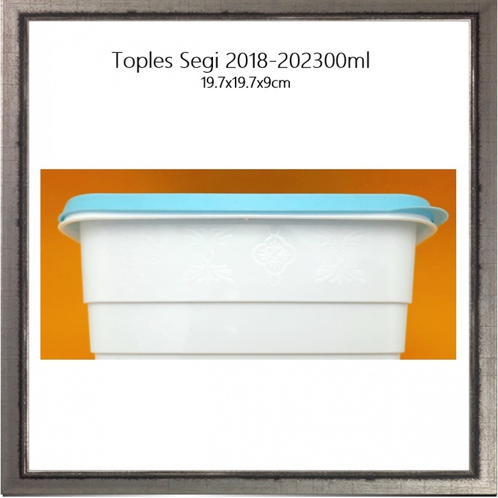 Toples Plastik Segi 2018-20 2300ml