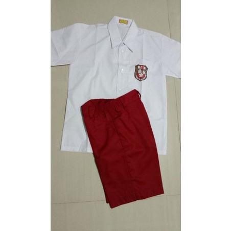 seragam sekolah SD (satelan baju&amp; celana)