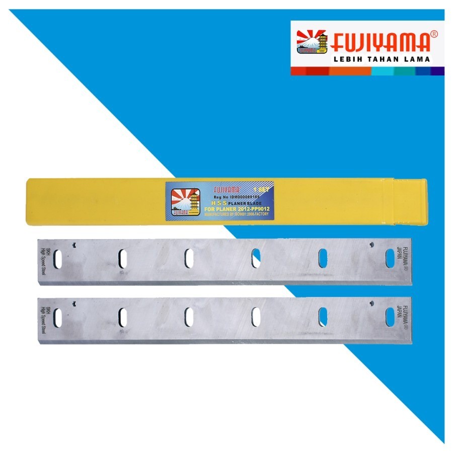 Fujiyama Planer Blade 300mm HSS PP9012 Mata Pisau Mesin Planner