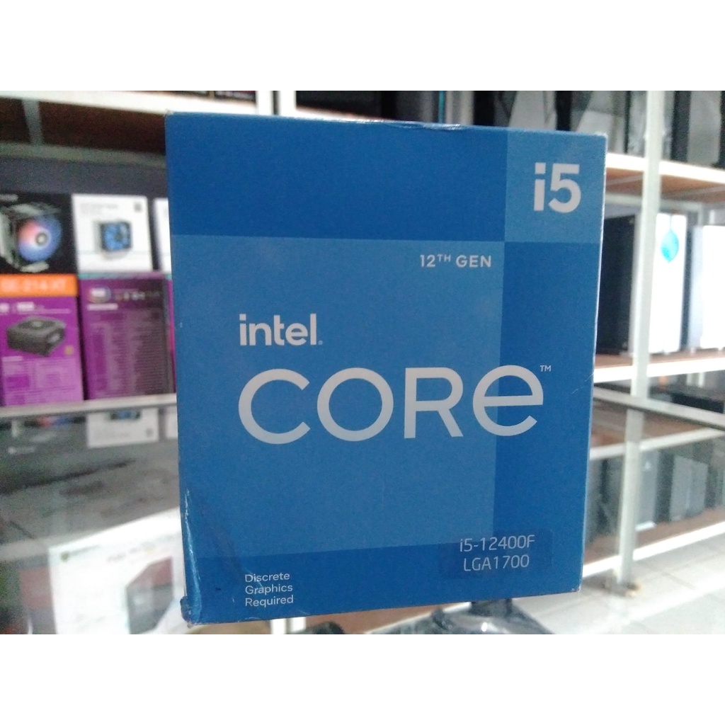 Prosesor Intel Core i5 12400F 4.4 GHz 6C 12T LGA1700