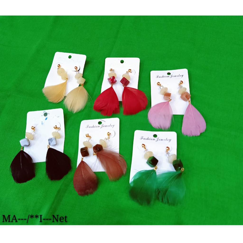 ANTING-ANTING TUSUK KARAKTER BULU