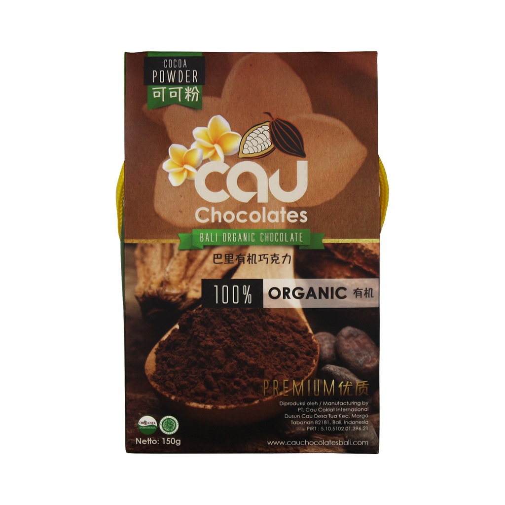 

CAU CHOCOLATES - Cocoa Powder Organic / Bubuk Coklat Organik 150 gr