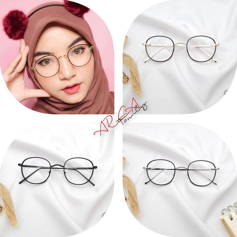 PHOTOCROMIC-Kacamata Berubah Warna Oval Fashion Pria Wanita High Class Quality Frame Titanium