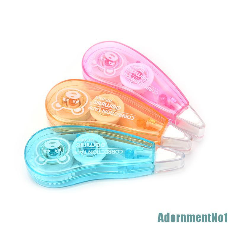 (AdornmentNo1) 1pc Correction Tape / Tip Ex Kertas Roller Motif Kartun Untuk Stationery Sekolah / Kantor