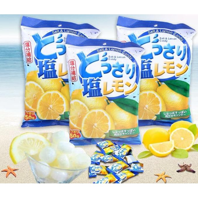 

Ayo Promo Cocon Salt & Lemon Candy / Permen rasa lemon dan garam Murah