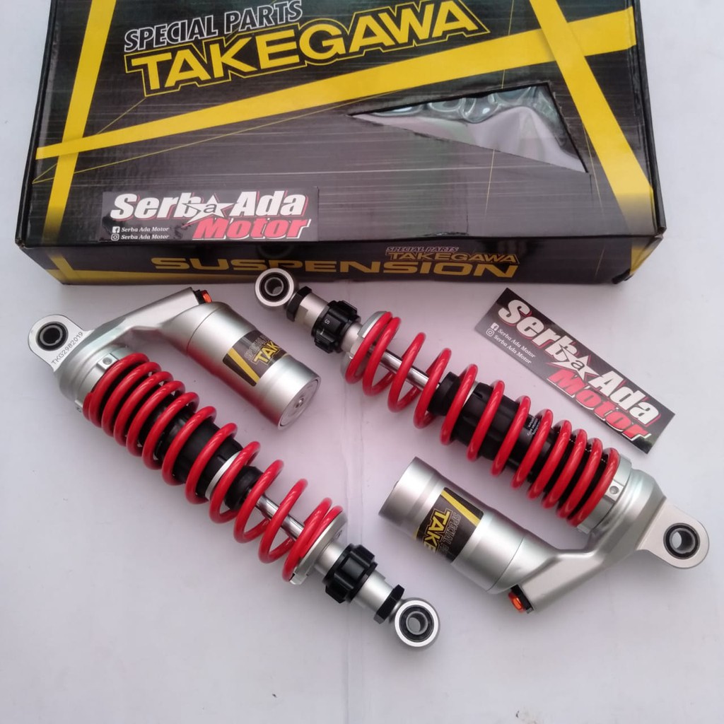 shockbreaker shock belakang tabung takegawa jp031 single click 320 mm 32 cm cb tiger