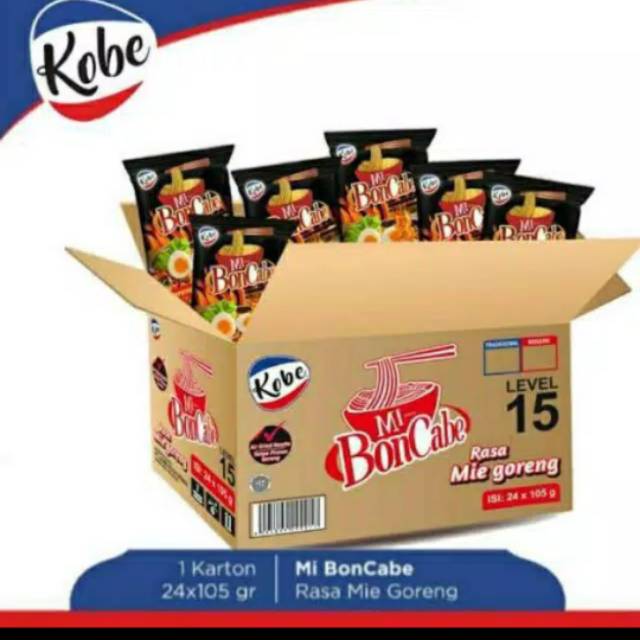 

mie bon cabe level 15 kartonan