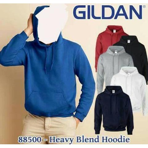 Jaket Sweater Hoodie Non Zip (Tanpa Resleting) Gildan
