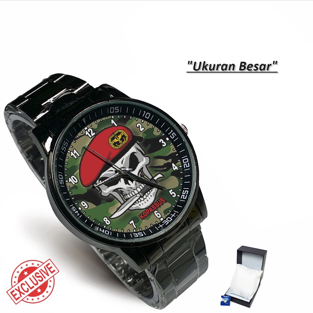 Jam Tangan Rantai Couple KOPASSUS -03 (Special)