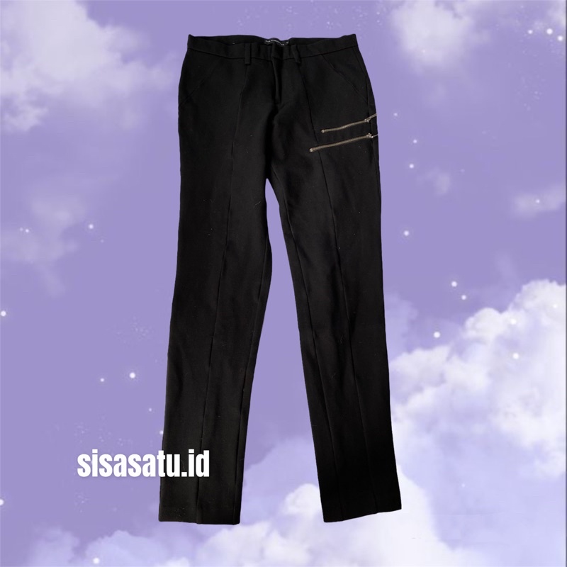 preloved legging/celana panjang skinny hitam the executive