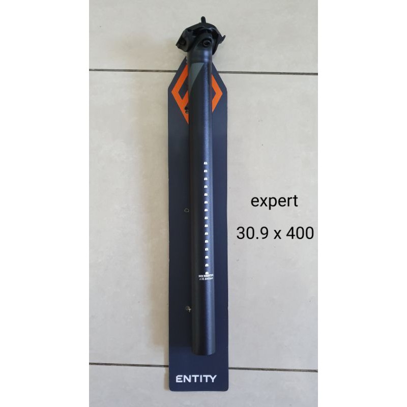 seatpost cagak sadel ENTITY EXPERT 30.9 x 400mm mtb balap lipat minon seli folding