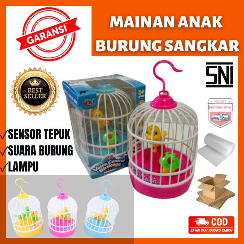 Mainan Burung Dalam Sangkar Bunyi Burung Sangkar Mainan Anak Murah