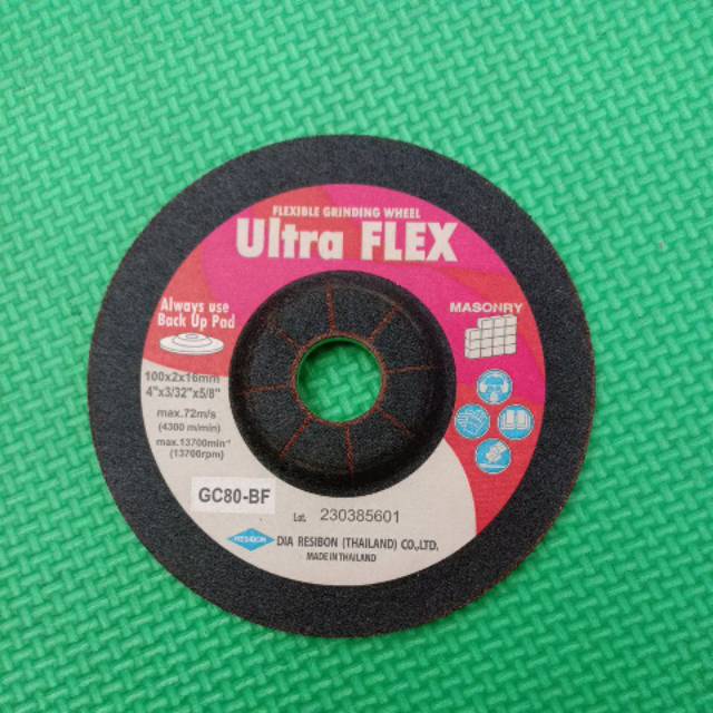 Ultra flex batu gerinda fleksibel WA60 (poles stainless)