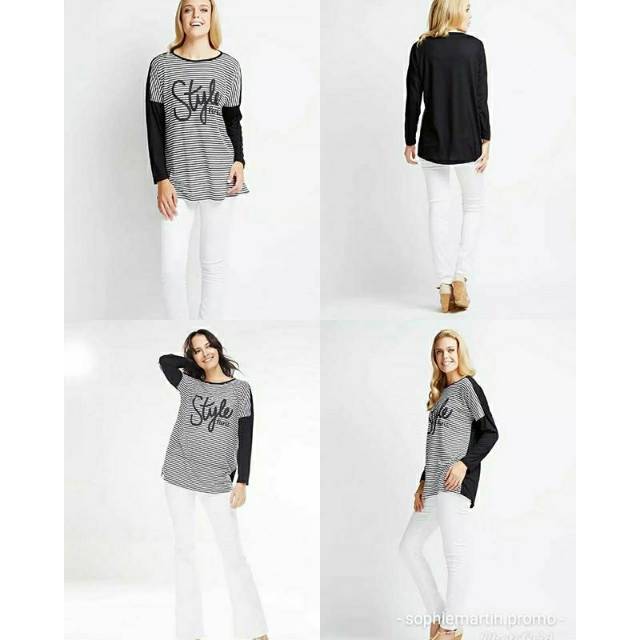 Kaos baju sophie martin paris promo