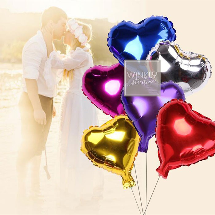 Balon Hati / Heart Balloon / Balon Foil Hati / Balon Foil Love / Love Balloon