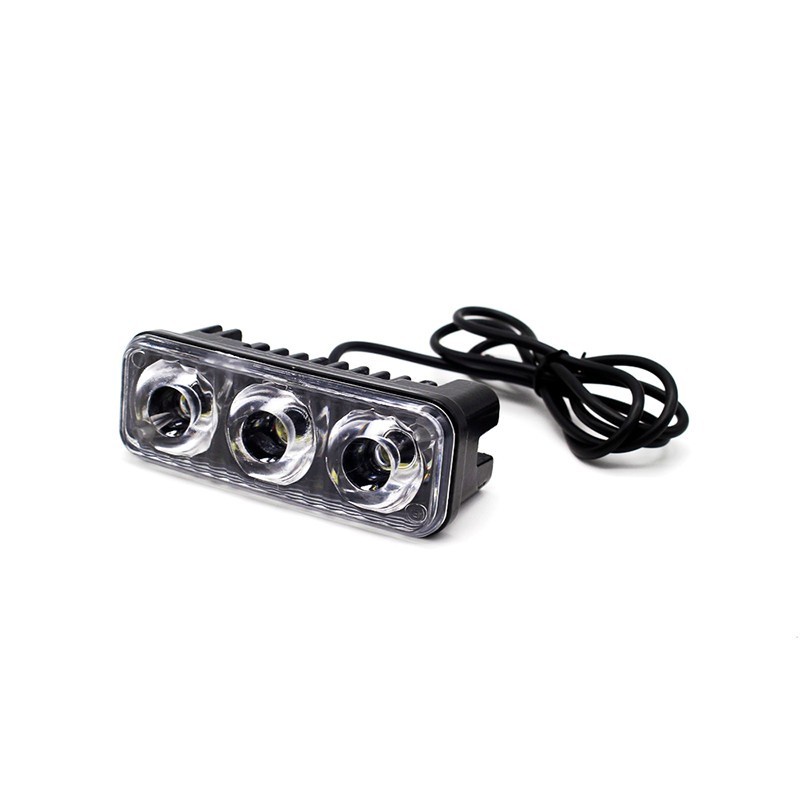 ADN.in LAMPU SOROT BAR WORKLIGHT MOTOR MOBIL KABUT E03 CREE 3 MATA ALUMINIUM