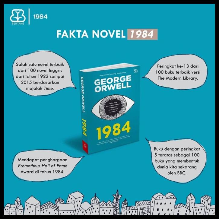 

TERBARUU!! PAKET BUNDLING BUKU 1984 DAN ANIMAL FARM - GEORGE ORWELL SALE