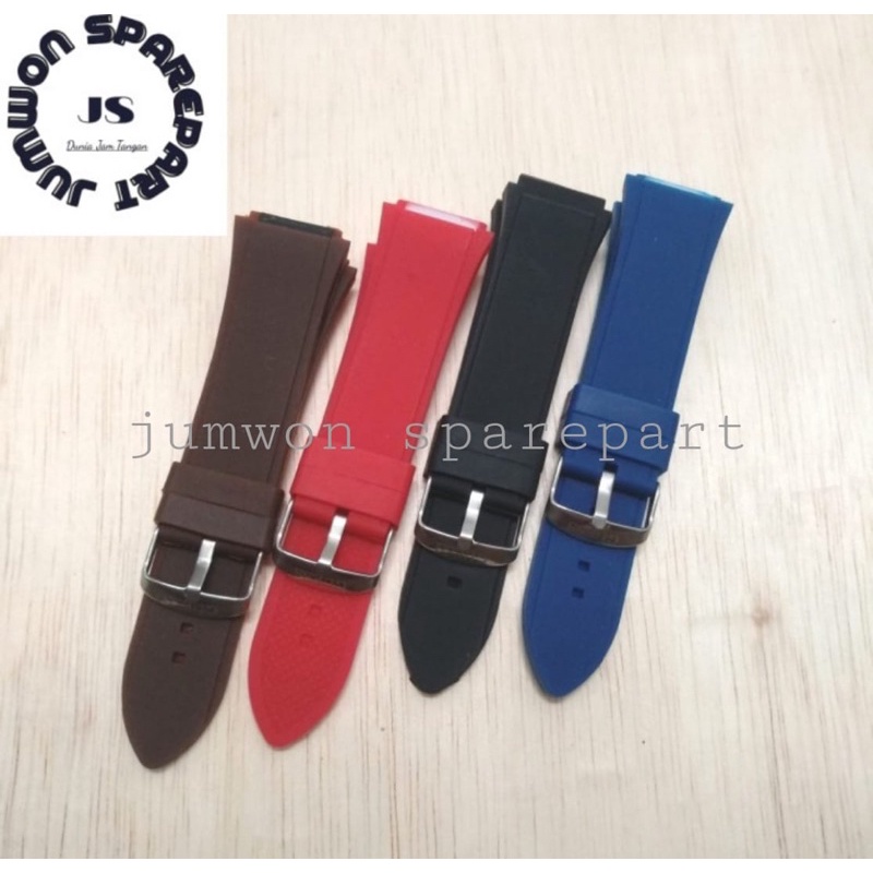 Strap Tali Jam Tangan Guess GS gww0248G5 W0247G3 Pria Rubber